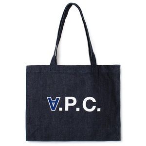 APC A.P.C. Daniela Patch Tote Indigo